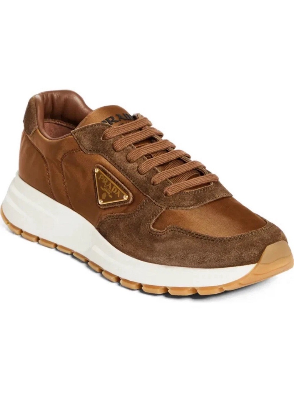 PRADA Men’s PRAX 01 Suede & Nylon Sneakers